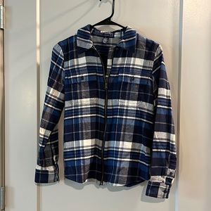 Women’s Zip up Flannel